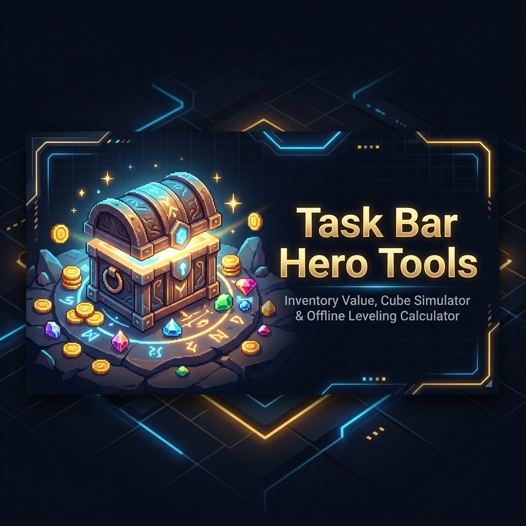 TBH Inventory Value Calculator — Task Bar Hero Tools